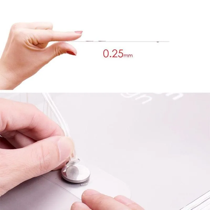 

Mini Ultrathin Bookmark Light LED Reading Bulbs Foldable Dual Convenient Use Transparent Lamp Light Night PC Bookmark X0P7