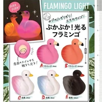 flamingo light gashapon toys flamingo white swan black swan delicate fashion action figure model tabletop ornament toys