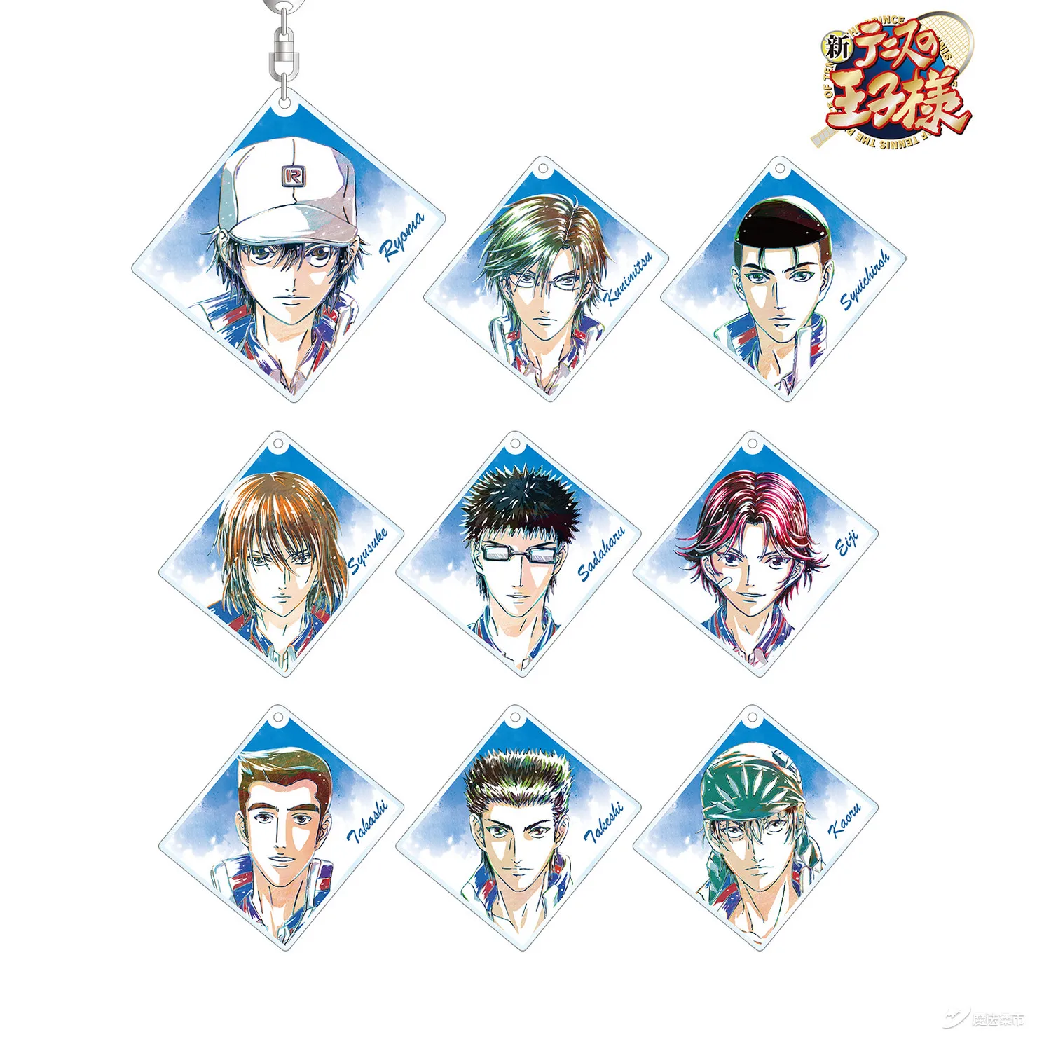 

New Prince Of Tennis Anime Game Ryoma Echizen Stand Figure Model Plate Acrylic Double Sided Desk Decor Ornaments Xmas Gifts