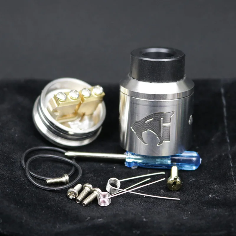 GOON RDA атомайзер 24 мм вейп Goon v1.5 с BF PIN NI80 катушки для 510 Box Mod | Электроника