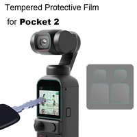 tempered glass lens protective film kit for dji pocket 2 gimbal camera screen cover anti scratch protection accessories