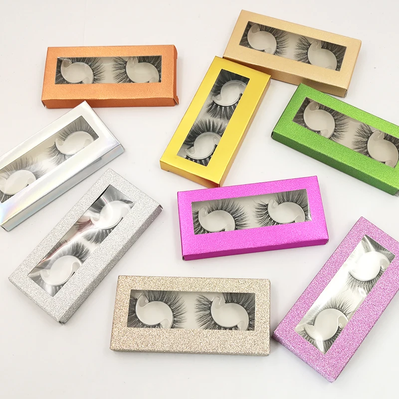 Новинка 2 пары 3D норковые ресницы натуральные длинные накладные драматический