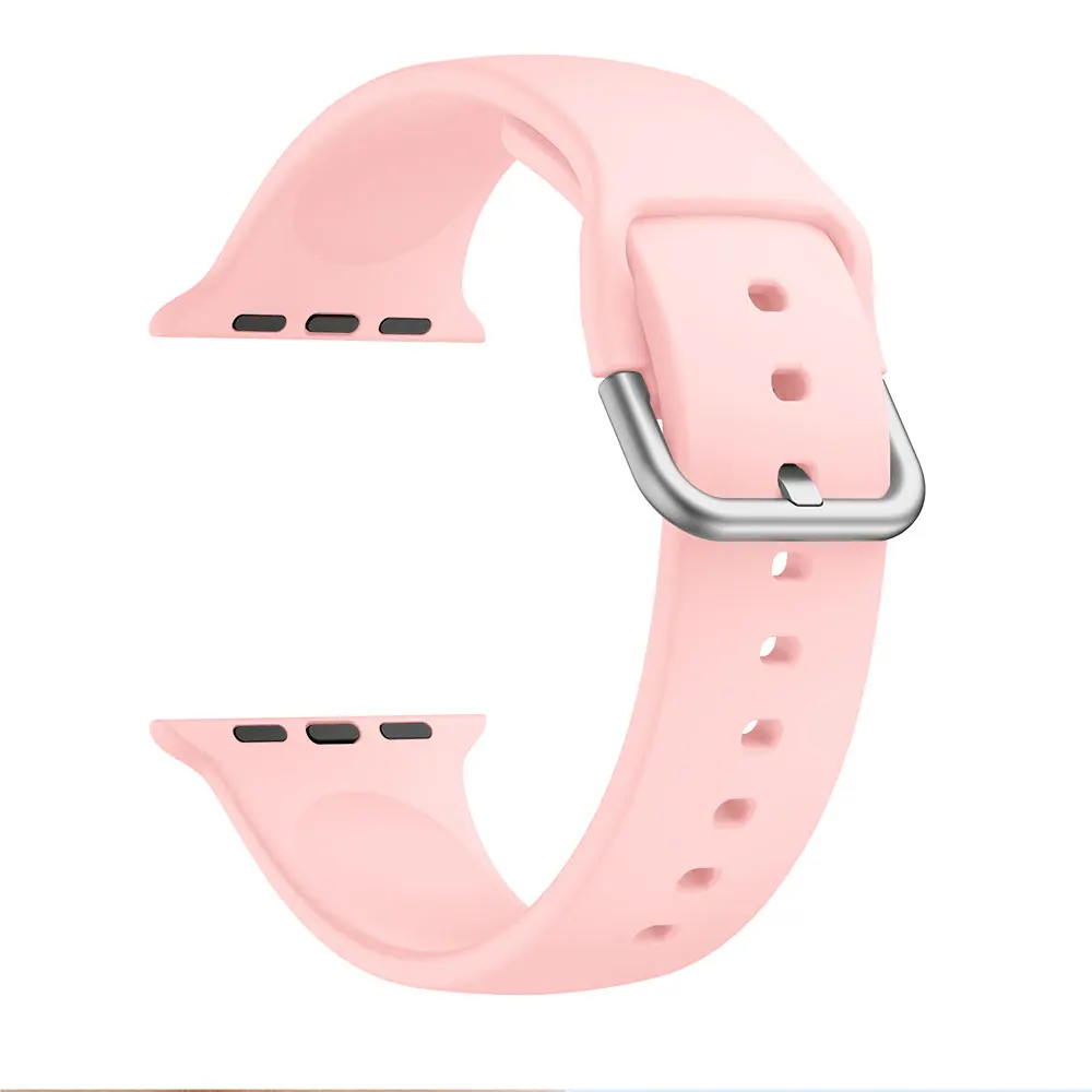 Light pink Hero iand ремешок для наручных часов Apple Watch 38 мм, 42 мм, iWatch, версия 4 полосным 44 мм 40 мм модель Sports наручных часов Iwatch серии 4/3/2/1 браслет обмотки - Цвет ремешка: Light pink