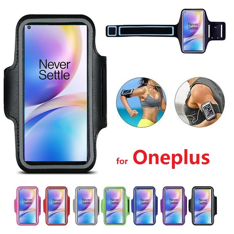 Нарукавники чехол для телефона на руку бега Oneplus 8 Pro Z 7 7T 6 6T 5 5T 3 3T 2 1 One Plus спорта