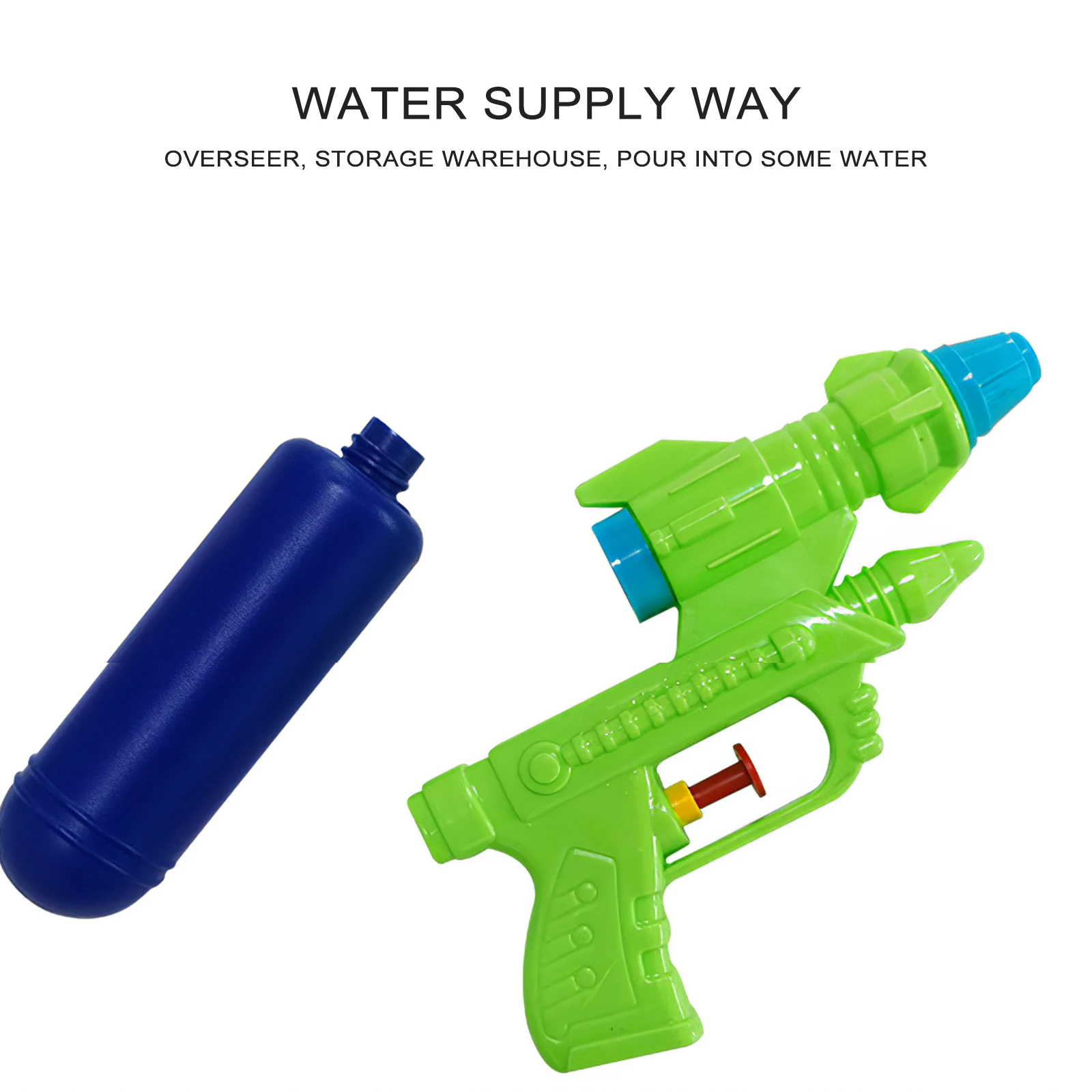 

3Pcs Small Water Pistol Kids Water Gun Children Water Spray Gun Water Blaster Summer Water Party Water Fight Toys Random Color