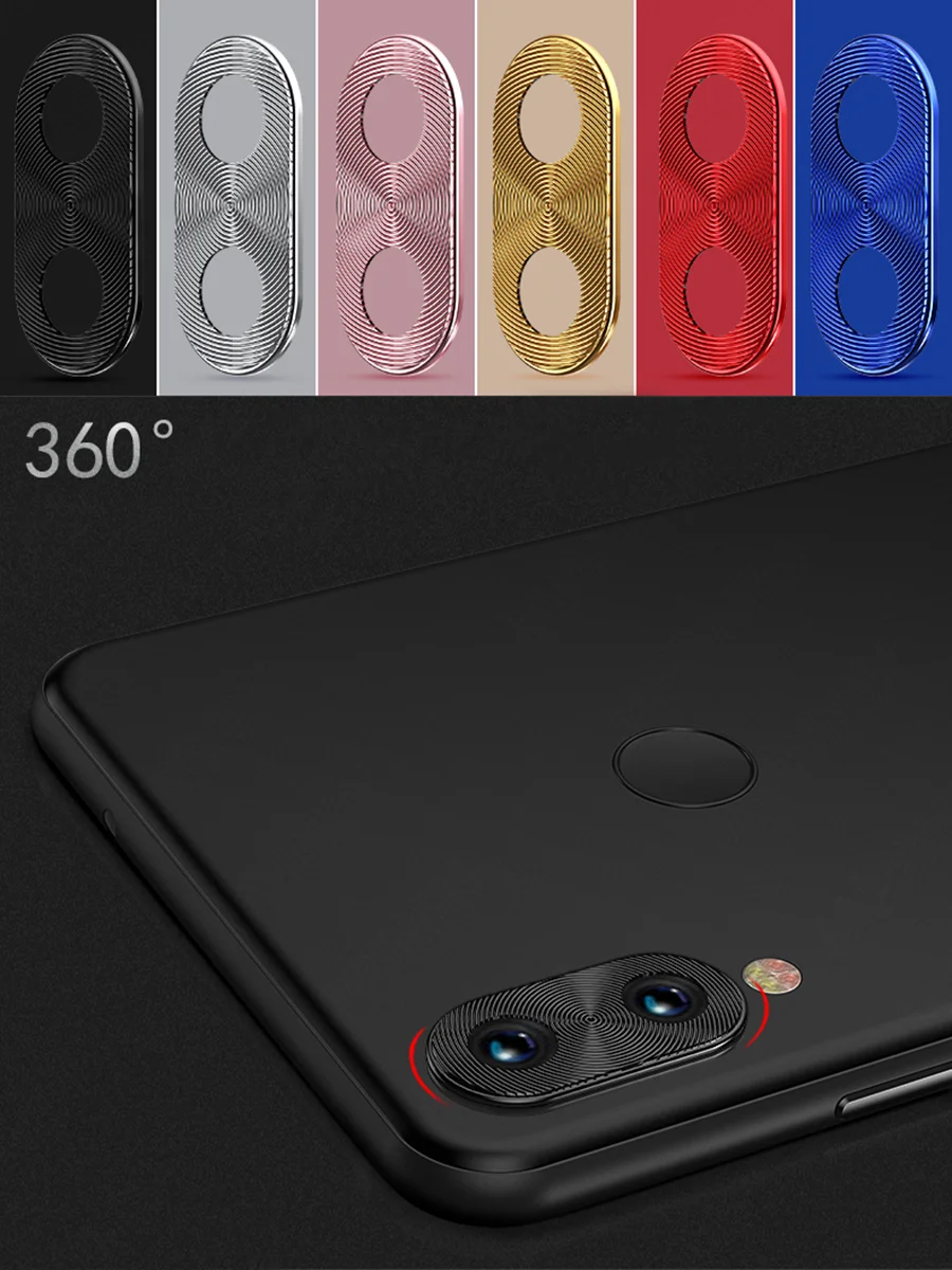 Защитное кольцо для объектива камеры Xiaomi Mi 9T 8 9 SE A2 A3 CC9 Mix 3 Redmi Note 7 K20 Pro 2 шт./лот |