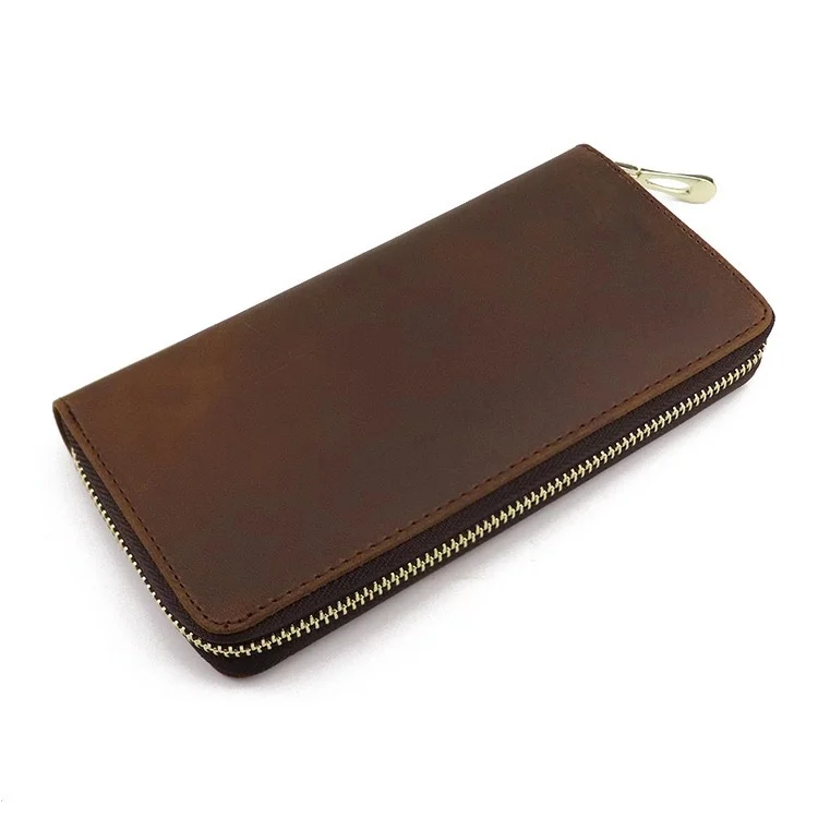 Large-capacity multi-card cash long dark chain wallet