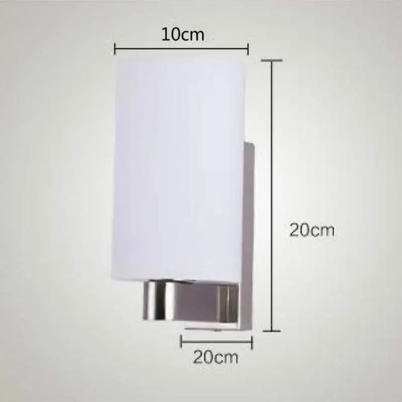 Современные Настенные светодиодные лампы с одной головкой для дома спальни