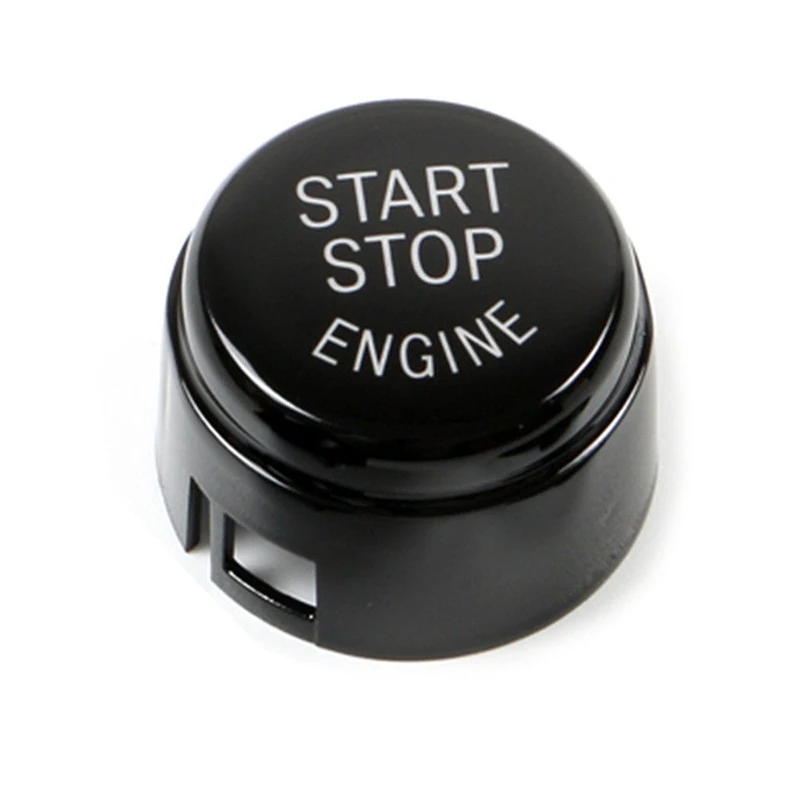 1 * Совершенно новая глянцевая черная пластиковая кнопка включения и остановки