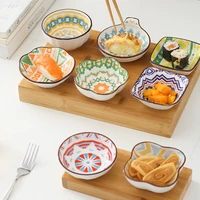 sauce dish ceramic dip bowls ceramic plate small dish plates butter mustard sushi vinegar soy dishes kitchen porcelain saucer