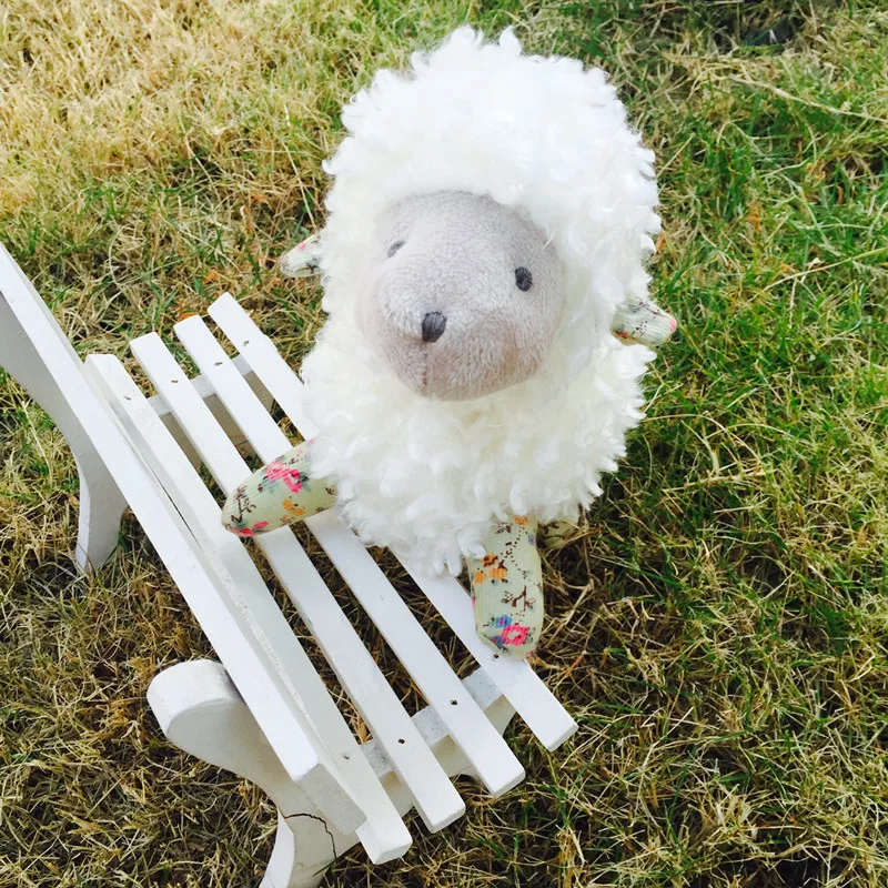 Роскошные мягкие игрушки большого размера из овечьей шерсти милая уютная мягкая