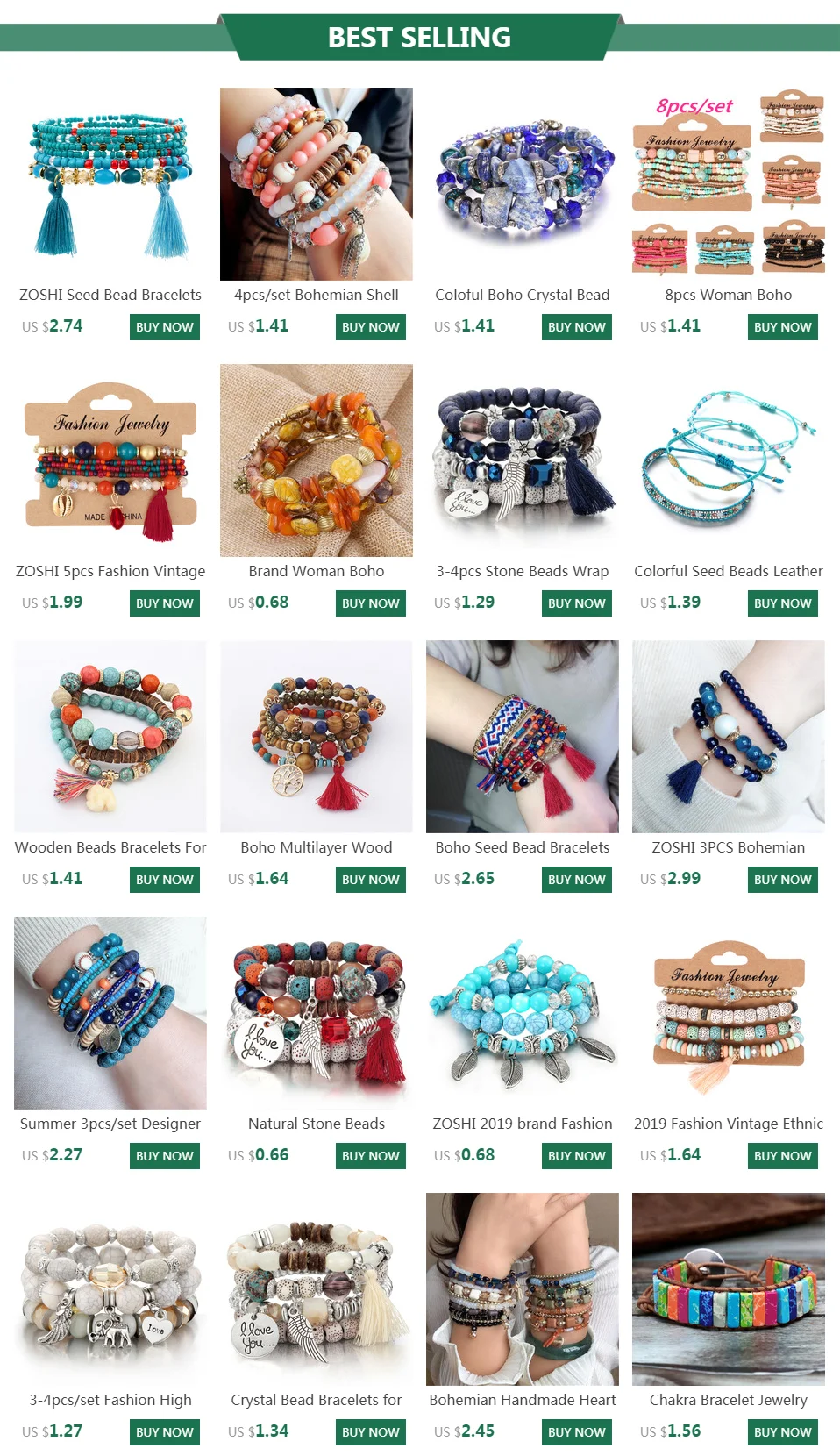 4 шт Boho крылья сердце Подвеска Шарм DIY бусины браслеты Набор для женщин Лава браслет с камнями браслет браслеты удивительная цена