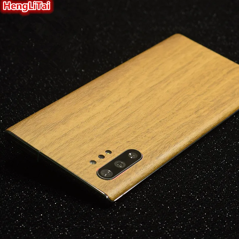 Защитная пленка для Samsung Galaxy Note 10/Note 10 Plus с текстурой древесины|Бамперы| |