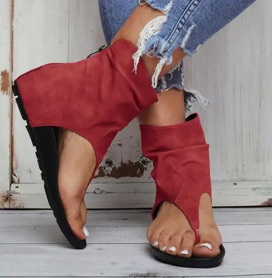 

hot 2020 Top seller - Women sandals Large Size Rome Sandals Women's Anti-slip Hot Selling Flat heel Summer shoes