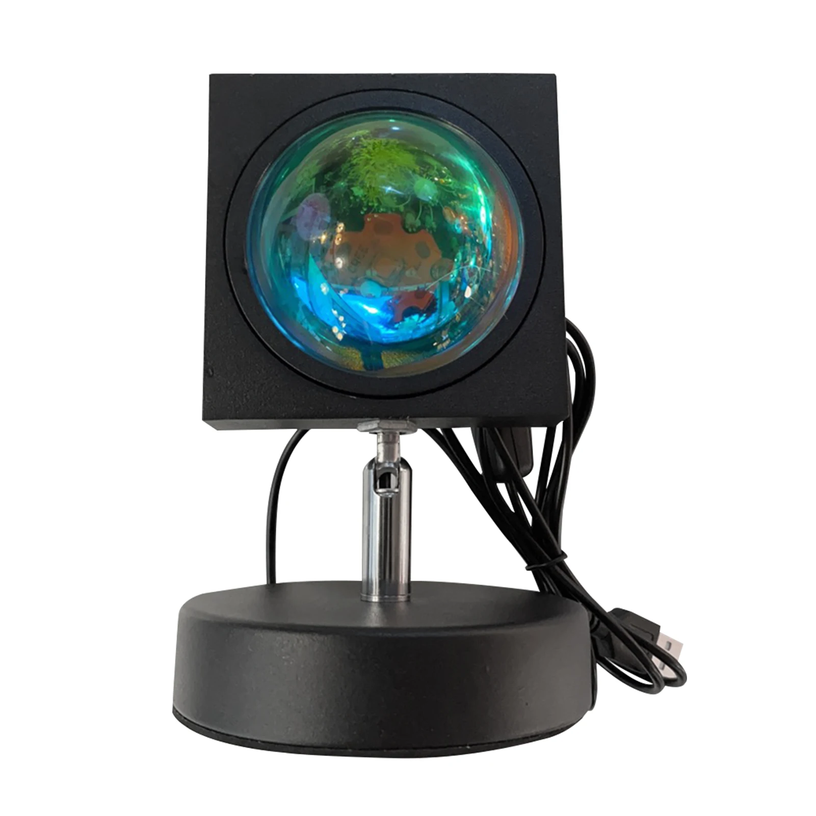 

USB Home Wall Decoration Rainbow Sunset Projection Lamp Kids Adults Bar Atmosphere Living Room Coffee Store LED Night Light