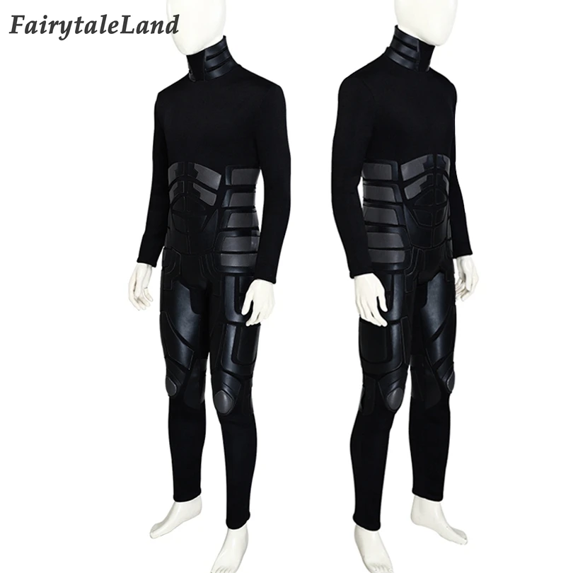 Темный рыцарь поднимается Косплей Летучая мышь костюм Взрослый мужской Хэллоуин