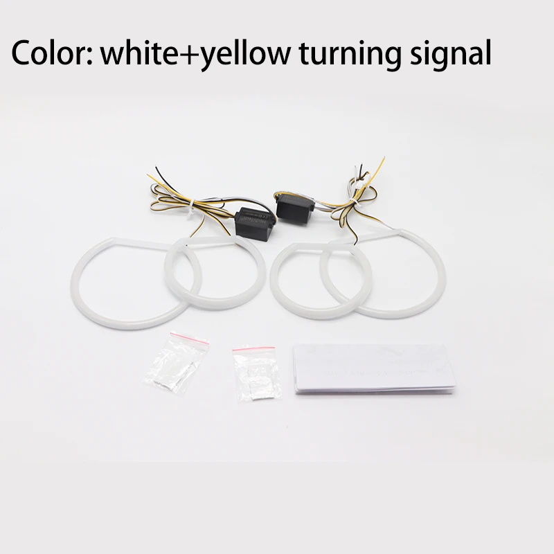 

Светодиодный SMD хлопок с переключателем Angel Eye Ring DRL комплект для BMW X5 E53 Pre Facelift 2000 2001 2002 2003