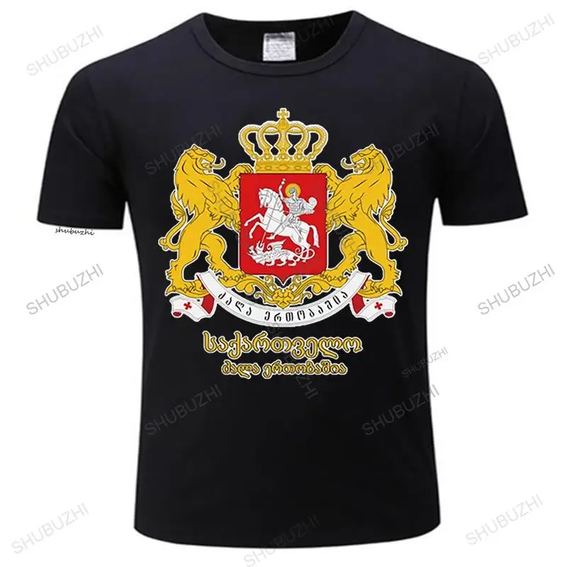 

Georgia men t shirt fashion new jerseys nation team 100% cotton t-shirt clothing tees country Casual GEO Georgian summer tshirt