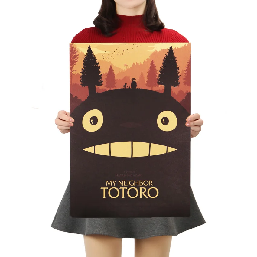 TIE LER Hayao Miyazaki плакат в стиле аниме фильм мультфильм ретро ностальгия постер для