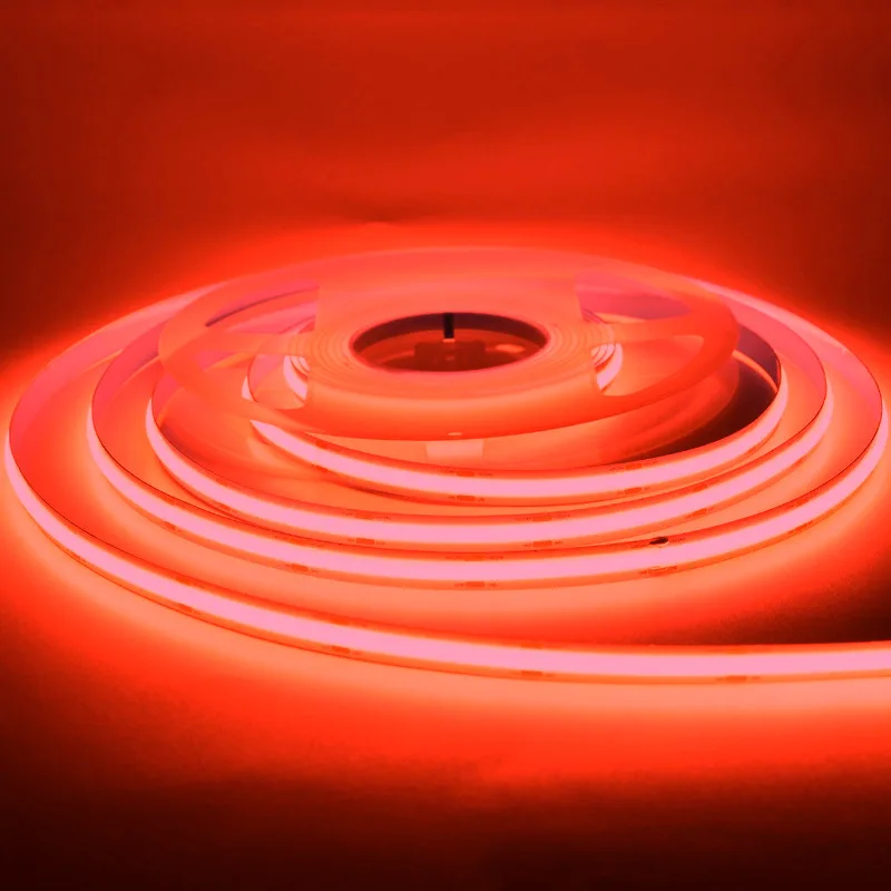 Гибкая светодиодная лента высокой плотности COB светильник 378/384/420/504 светодиодов/м