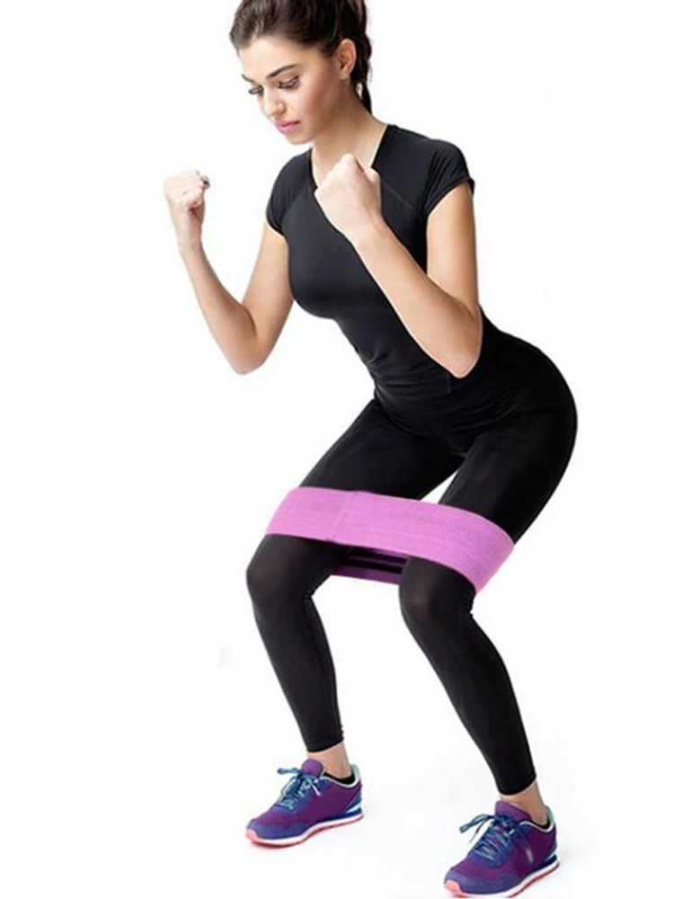 Йога хип петля Натяжной ремень шорты с эластичным поясом и стяжное кольцо в стиле