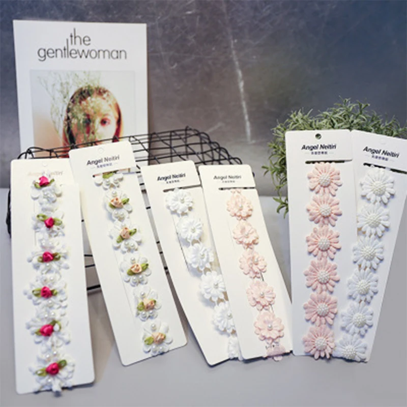 Перал цветок детская чалма повязки на голову для новорожденных девочек