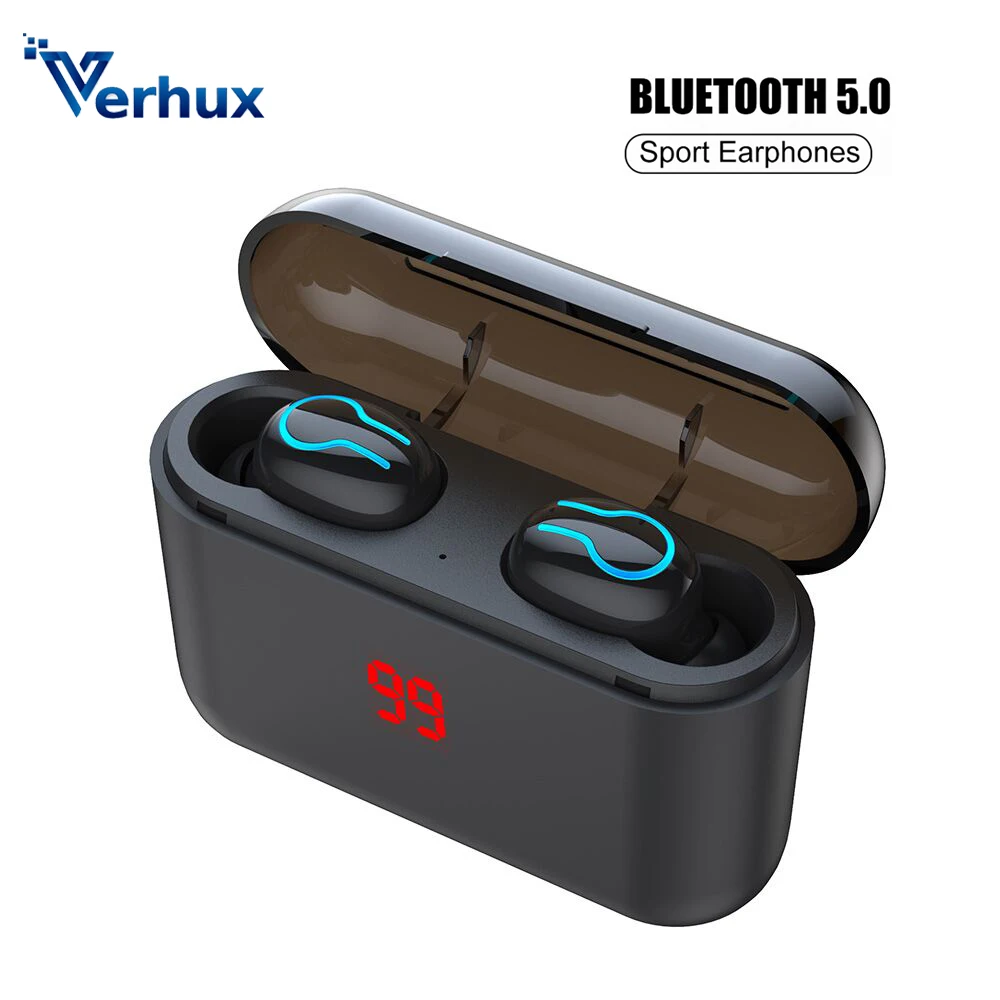 Беспроводные наушники HBQ Q32 TWS с Bluetooth 5 0 Спортивная гарнитура 3D стереогарнитура