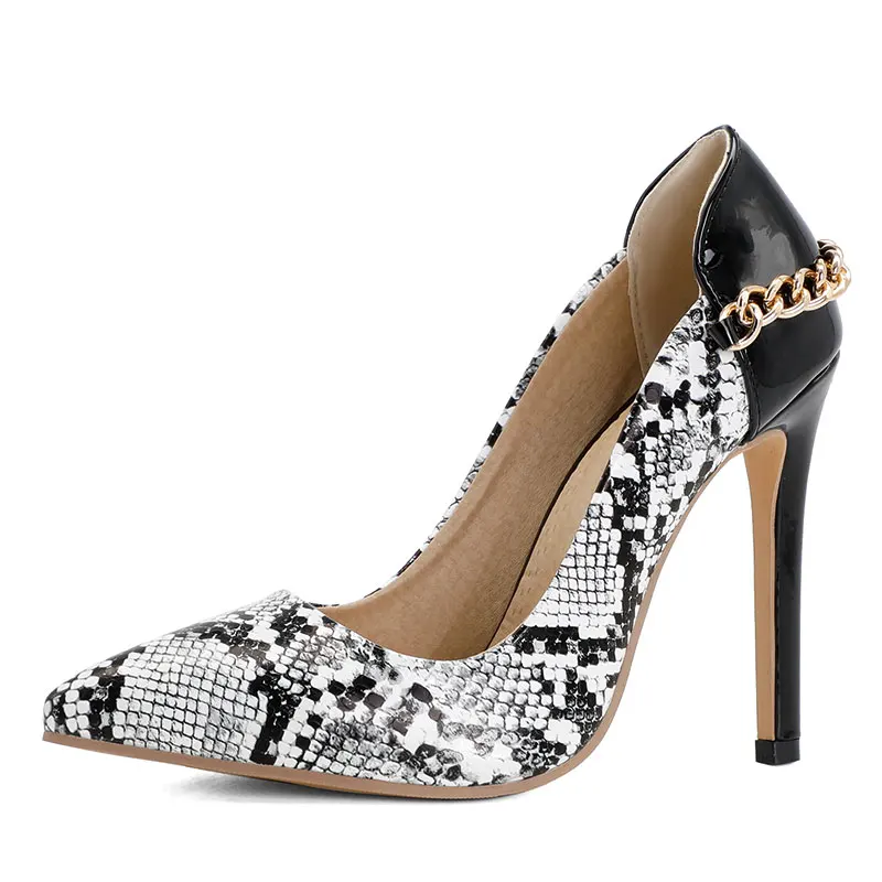 Lloprost ke Fashion Women's Heels Leopard Design Pumps Women Casual Shoes Leisure Stiletto Sexy Lady Party High Heel shoes