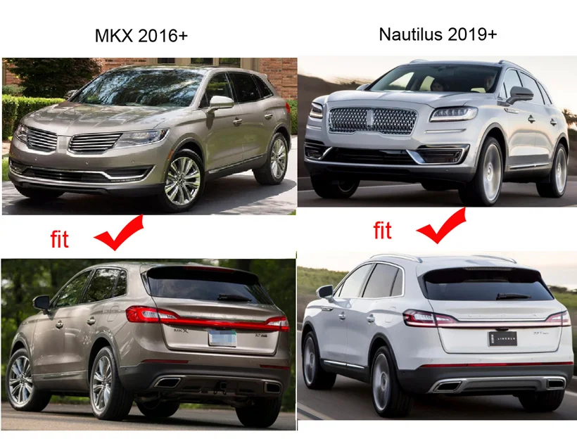 Беговая доска боковой шаг боковой бар для Lincoln MKX+ и Nautilus+, два варианта, Горячая на китайском рынке