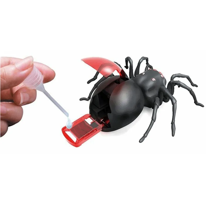 Новинка 2020 новинка паук с питанием от соленой воды игрушка пазл научный