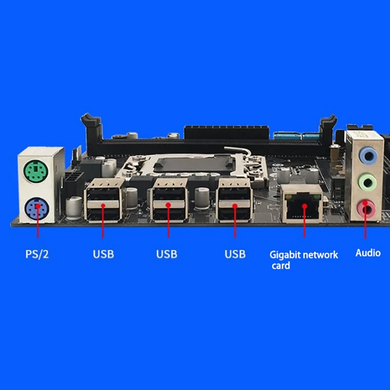 Материнская плата для компьютера X79 LGA 1356 ЦП DDR3 поддержка серверной памяти M.2