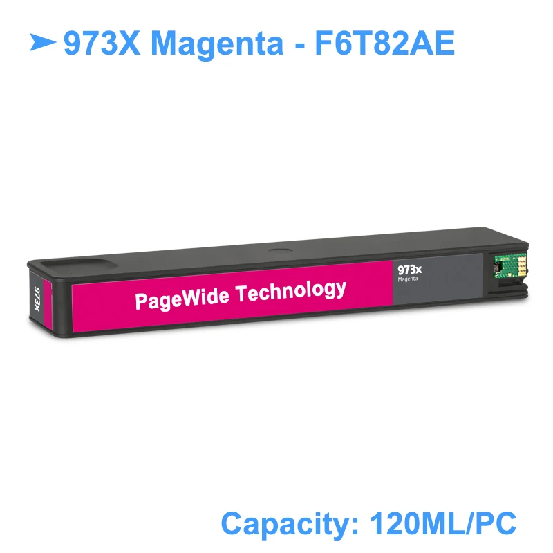 [Сторонний бренд] для HP 973X 973XL Восстановленный чернильный картридж PageWide Pro 352dw 452dn