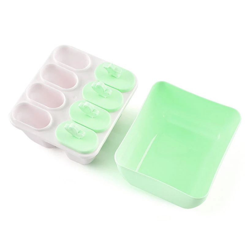 

Ice Cube Molds Reusable Popsicle Maker Ice Cube Tray DIY Ice Cream Tools Kitchen 6/8 Cell Lolly Mould Tray Bar Tools