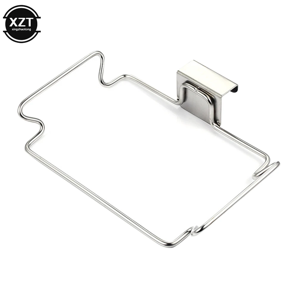 Кухонная стойка для мусора подвесной держатель на дверцу шкафа мусорных пакетов