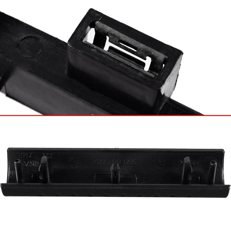 1 комплект внутренняя ручка двери подлокотник и шт. Черная задняя пепельница ящик