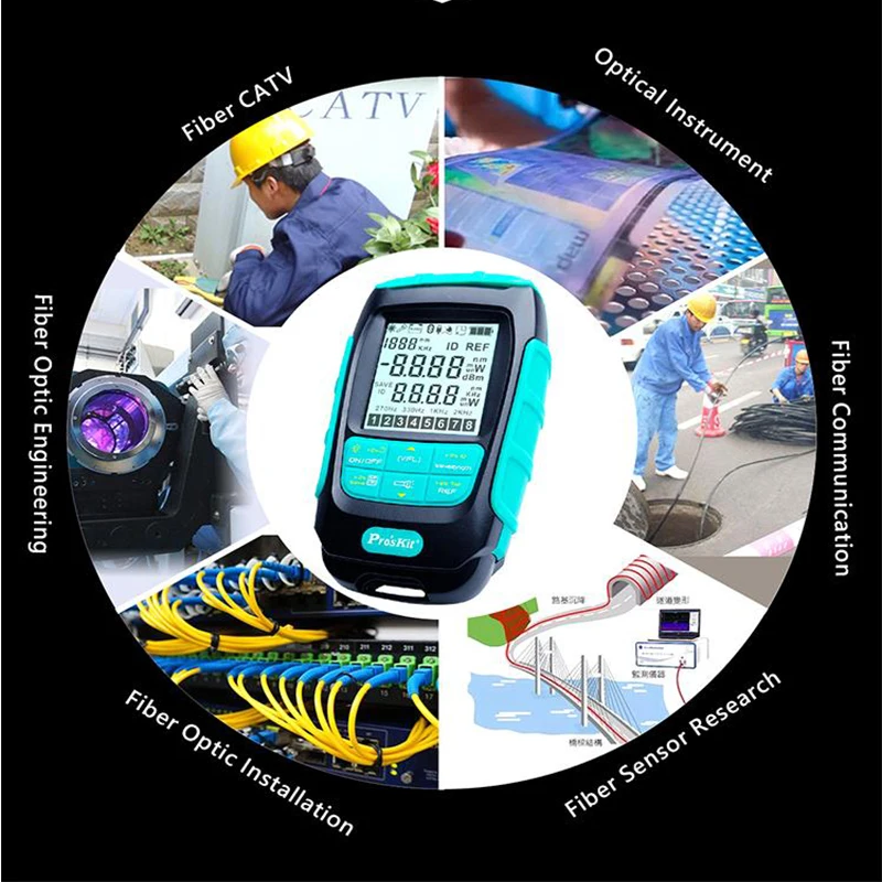 Proskit MT-7616/7615 Высокоточный измеритель мощности 4 в 1 Многофункциональный тестер с