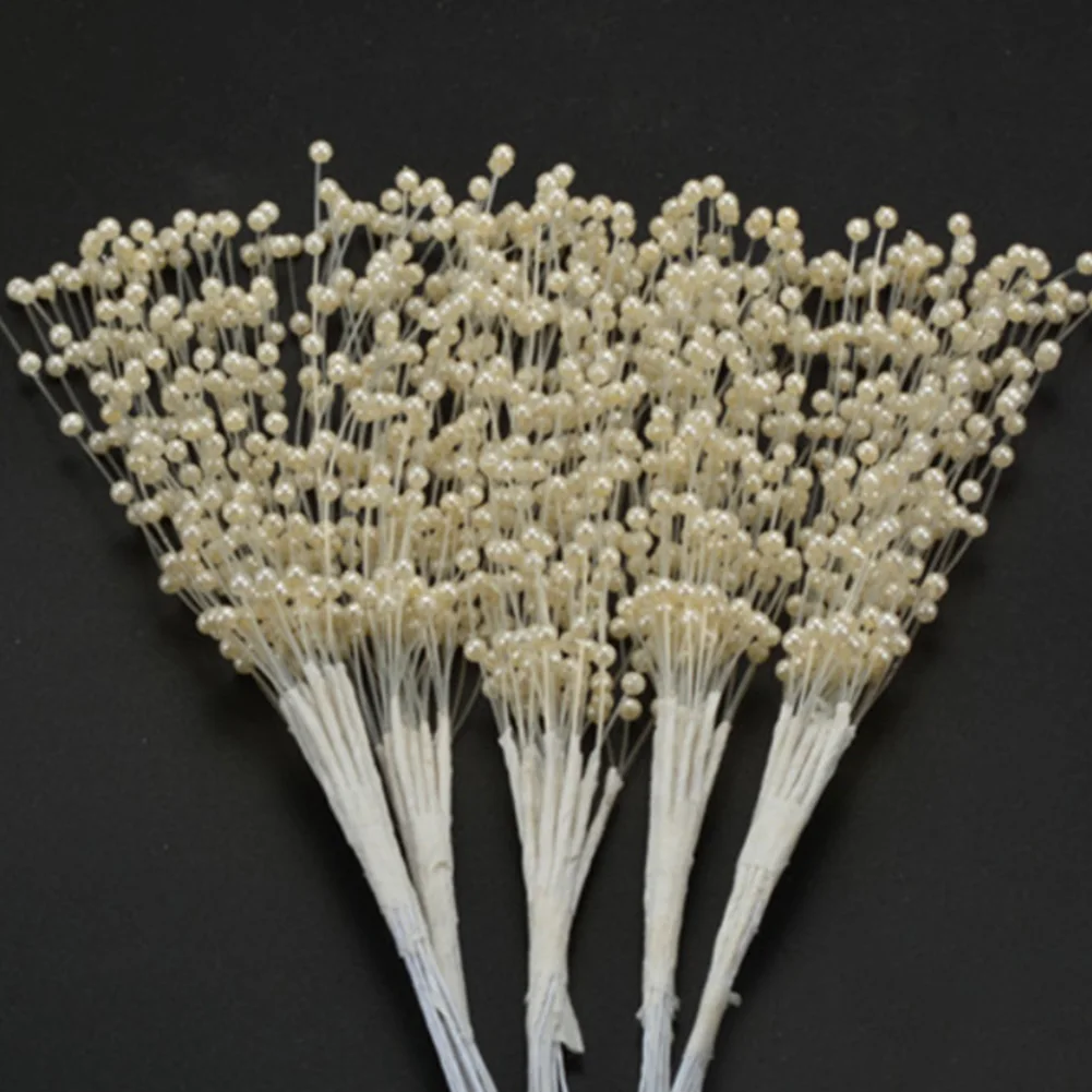 

Fashion DIY Pearl Beaded Brida Bouquets Wedding Decor White Gold Silver Bouquet Creative Elegant Good Quality Fashion Bouquets