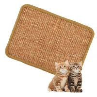 cat scratching mat natural sisal felt for cat scratcher sisal scratching pad for cats protecting furniture supplies