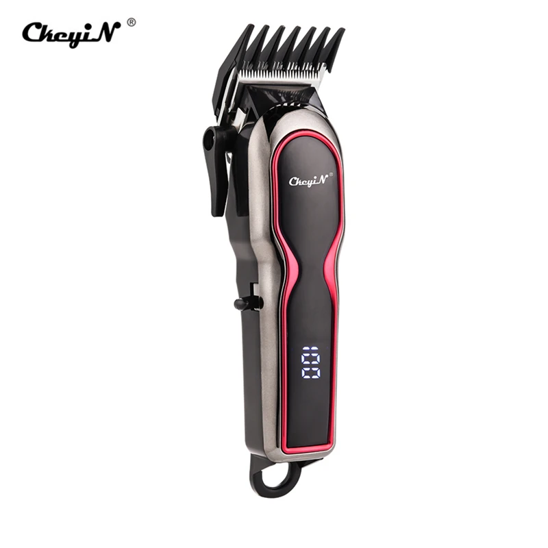 Машинка для стрижки волос аккумуляторная с ЖК-дисплеем | Бытовая техника