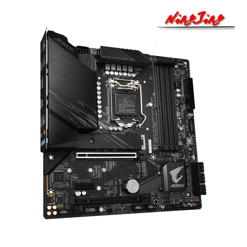 Intel Core i5 10400F CPU + GA B560M AORUS ELITE материнская плата без встроенной видеокарты LGA 1200