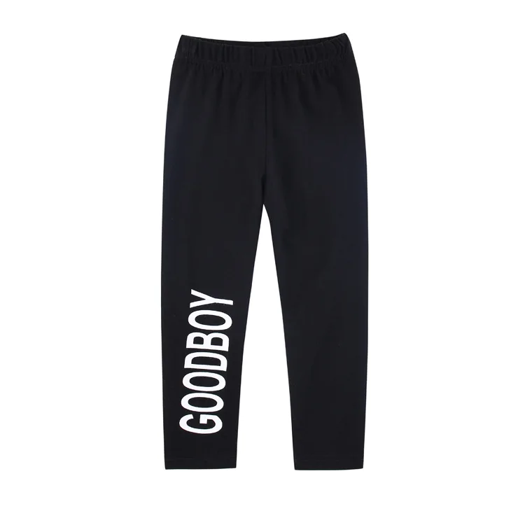 boys leggings Комплект одежды для детей; коллекция года; сезон осень-зима; свитер для мальчиков и девочек; штаны; детский хлопковый топ с изображением животных; футболка; леггинсы; детская одежда - Цвет: boys leggings