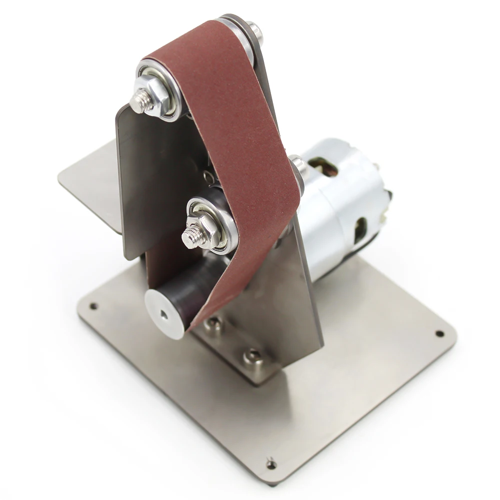 Вертикальная шлифовальная ленточная машина мини сделай сам и полировальная с