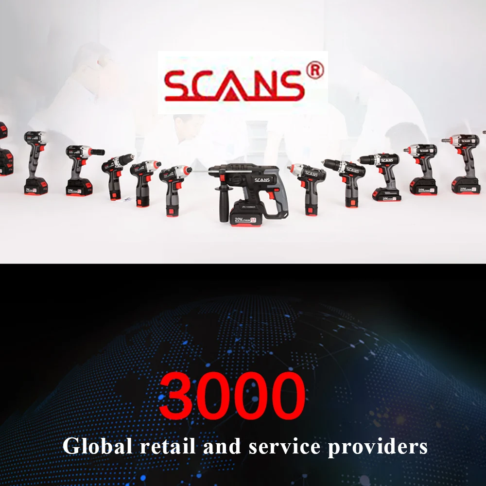 SCANS S120 профессиональный инструмент 12В бесщеточный мотор беспроводной 36н. М