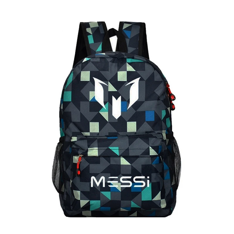 Подростковый школьные ранцы для мальчиков Messi рюкзак подростков мужской мужская