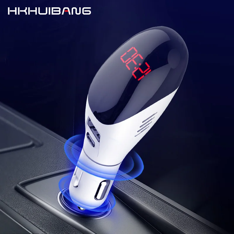 Автомобильное зарядное устройство HKHUIBANG USB быстрая зарядка QC 3 0 для телефона IPhone