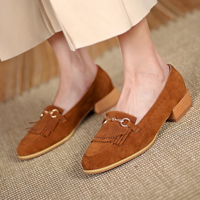 

Women's Flat Shoes Round Toe Shoes Ladies' Comfortable Casual Shoes for 2021The European and American Style Heels for Women