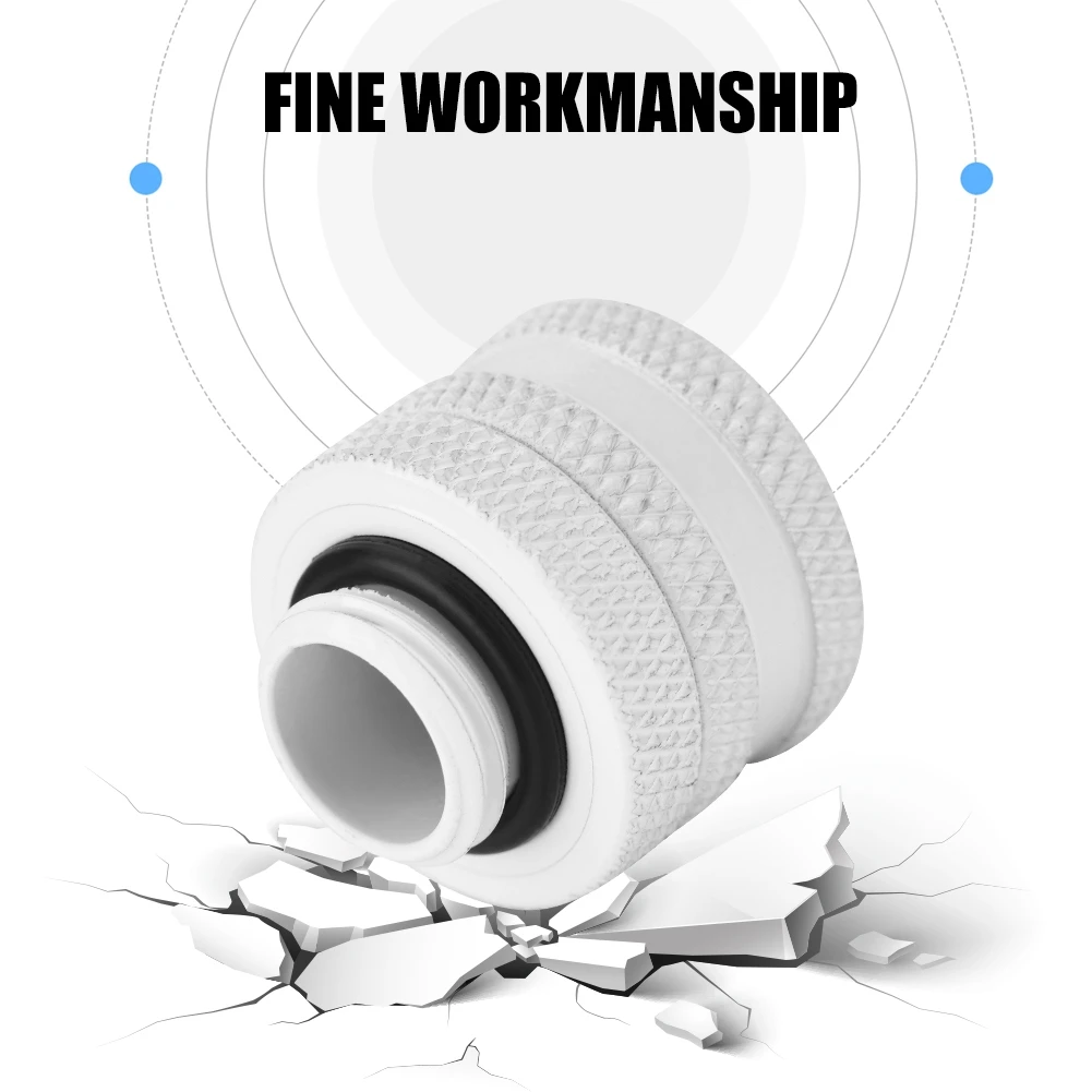 2 шт. компрессионная трубка для охлаждения воды с уплотнительными кольцами 14 мм