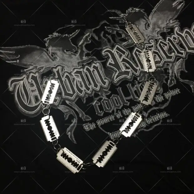 Брелок для ключей YE53 уличное ожерелье брелок в стиле рок панк брюк джинсов