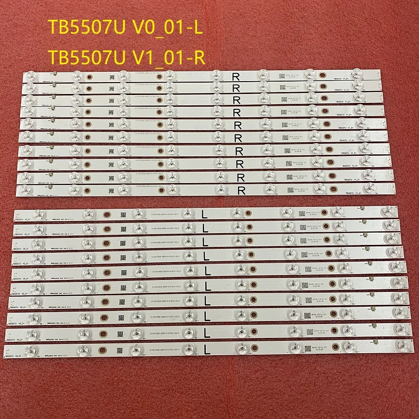 20 шт./компл. Светодиодная лента с подсветкой для Panasonic TX-55CXW754 TX-55CX700B TH-55CX700H TB5507U V0 _ 01