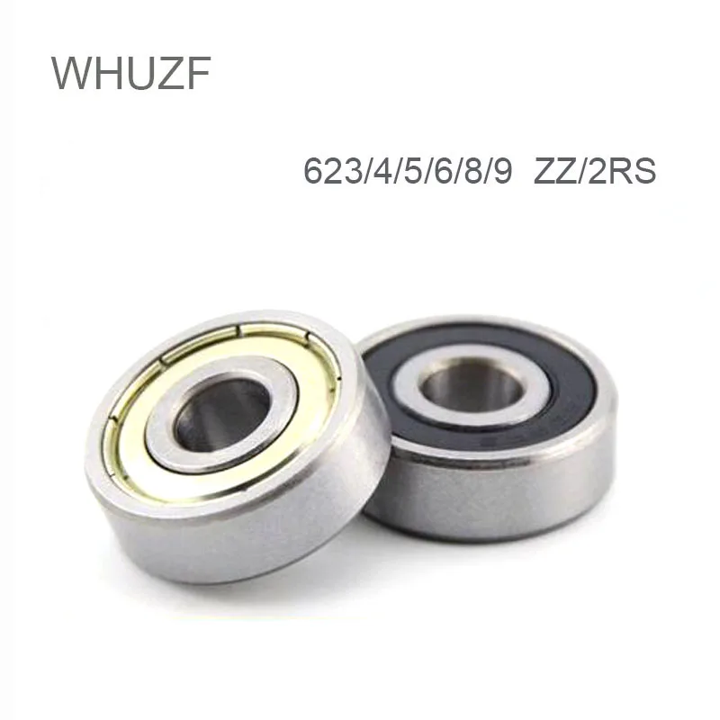 

WHUZF Free Shipping 10pcs Deep Groove Ball Bearing 603 604 605 606 607 608 609 623 624 625 626 627 628zz 2RS Rodamiento